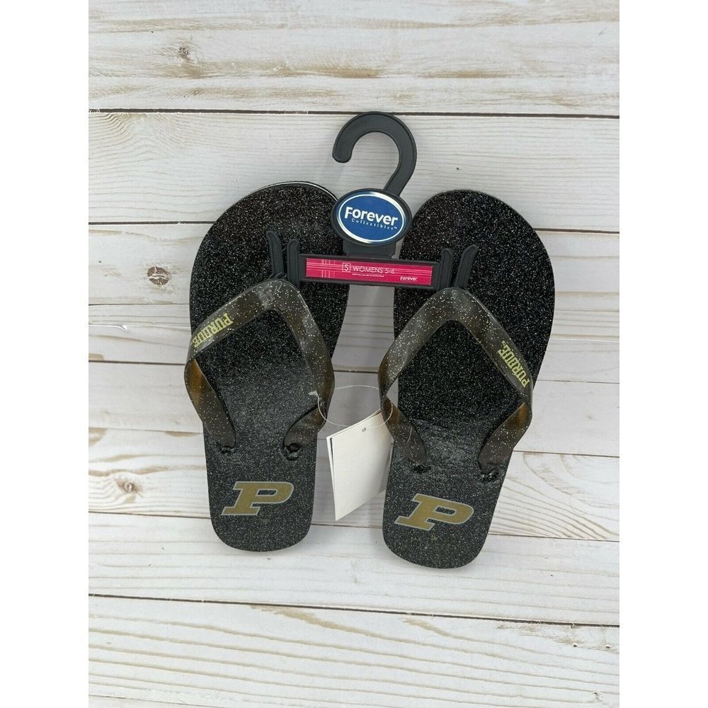 Purdue Boilermakers NWT Flip Flops Sandals Women’s